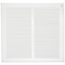 14" x 12" (Wall Opening Size) Return Air Grille, 1/3" (White)