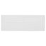 14" x 4" (Wall Opening Size) Return Air Grille, 1/3" (White)