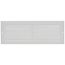 14" x 4" (Wall Opening Size) Return Air Grille, 1/3" (White)