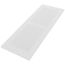 14" x 4" (Wall Opening Size) Return Air Grille, 1/3" (White)