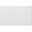 14" x 8" (Wall Opening Size) Return Air Grille, 1/3" (White)