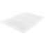 18" x 12" (Wall Opening Size) Return Air Grille, 1/3" (White)