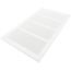 20" x 10" (Wall Opening Size) Return Air Grille, 1/3" (White)