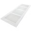 20" x 6" (Wall Opening Size) Return Air Grille, 1/3" (White)