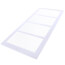 20" x 8" (Wall Opening Size) Return Air Grille, 1/3" (White)