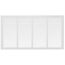 24" x 12" (Wall Opening Size) Return Air Grille, 1/3" (White)