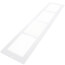 24" x 4" (Wall Opening Size) Return Air Grille, 1/3" (White)