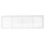24" x 6" (Wall Opening Size) Return Air Grille, 1/3" (White)