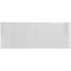 30" x 10" (Wall Opening Size) Return Air Grille, 1/3" (White)