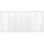 30" x 14" (Wall Opening Size) Return Air Grille, 1/3" (White)