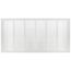 30" x 14" (Wall Opening Size) Return Air Grille, 1/3" (White)