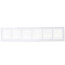 30" x 4" (Wall Opening Size) Return Air Grille, 1/3" (White)