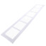 30" x 4" (Wall Opening Size) Return Air Grille, 1/3" (White)