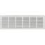 30" x 8" (Wall Opening Size) Return Air Grille, 1/3" (White)