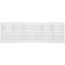 36" x 10" (Wall Opening Size) Return Air Grille, 1/3" (White)