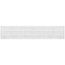 36" x 6" (Wall Opening Size) Return Air Grille, 1/3" (White)