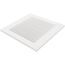 6" x 6" (Wall Opening Size) Return Air Grille, 1/3" (White)