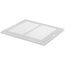 8" x 6" (Wall Opening Size) Return Air Grille, 1/3" (White)