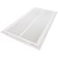 12" x 24" (Wall Opening Size) Sidewall/Ceiling Return Air Filter Grille, 1/2" (White)