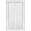 14" x 24" (Wall Opening Size) Sidewall/Ceiling Return Air Filter Grille, 1/2" (White)