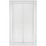 14" x 24" (Wall Opening Size) Sidewall/Ceiling Return Air Filter Grille, 1/2" (White)