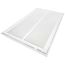 14" x 24" (Wall Opening Size) Sidewall/Ceiling Return Air Filter Grille, 1/2" (White)