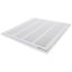 16" x 16" (Wall Opening Size) Sidewall/Ceiling Return Air Filter Grille, 1/2" (White)