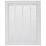 16" x 20" (Wall Opening Size) Sidewall/Ceiling Return Air Filter Grille, 1/2" (White)