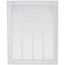 16" x 20" (Wall Opening Size) Sidewall/Ceiling Return Air Filter Grille, 1/2" (White)