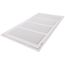 24" x 12" (Wall Opening Size) Sidewall/Ceiling Return Air Filter Grille, 1/2" (White)