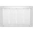 24" x 14" (Wall Opening Size) Sidewall/Ceiling Return Air Filter Grille, 1/2" (White)