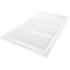 24" x 14" (Wall Opening Size) Sidewall/Ceiling Return Air Filter Grille, 1/2" (White)