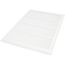 24" x 16" (Wall Opening Size) Sidewall/Ceiling Return Air Filter Grille w/ 1/2" Fin Spacing (White)