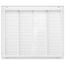 24" x 20" (Wall Opening Size) Sidewall/Ceiling Return Air Filter Grille w/ 1/2" Fin Spacing (White)
