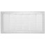 30" x 14" (Wall Opening Size) Sidewall/Ceiling Return Air Filter Grille, 1/2" (White)