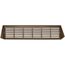 30" x 6" Baseboard Return Air Grille, 1/3" Series (Brown)