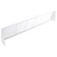 30" x 6" Baseboard Return Air Grille, 1/3" Series 1 (White)