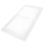 14" x 6" Baseboard Return Air Grille, 1/3" Series 2 (White)