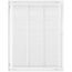 18" x 24" (Wall Opening Size) Sidewall/Ceiling Return Air Filter Grille w/ 1/3" Fin Spacing (White)