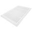 20" x 12" (Wall Opening Size) Sidewall/Ceiling Return Air Filter Grille w/ 1/3" Fin Spacing (White)
