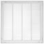 20" x 20" (Wall Opening Size) Sidewall/Ceiling Return Air Filter Grille w/ 1/3" Fin Spacing (White)