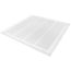 20" x 20" (Wall Opening Size) Sidewall/Ceiling Return Air Filter Grille w/ 1/3" Fin Spacing (White)
