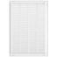 20" x 30" (Wall Opening Size) Sidewall/Ceiling Return Air Filter Grille w/ 1/3" Fin Spacing (White)