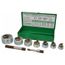 17-Piece, 2" Punch Hole Hydraulic Knockout Punch Set, Self Centering, 7307
