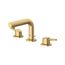 8" Widespread 2-Handle S-Size Bathroom Faucet, 1.2 Gpm (Brushed Gold), 20572GN1