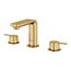 Lineare 8-inch Widespread 2-Handle M-Size Bathroom Faucet, 1.2 GPM (Brushed Cool Sunrise), 20578GNA