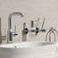 Essence Single-Lever Bathroom Faucet 1/2" L-Size (Chrome), 2348600A