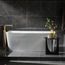 Essence New Ohm Floorstanding Tub Filler U-Spout - C (Brushed Cool Sunrise)