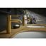 Essence Single Hole Single-Handle S-Size Bathroom Faucet, 1.2 Gpm (Brushed Cool Sunrise), 23592GNA