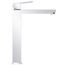 Eurocube Single Hole Single-Handle Deck Mount Vessel Sink Faucet, 1.2 GPM (Hard Graphite), 23671A00